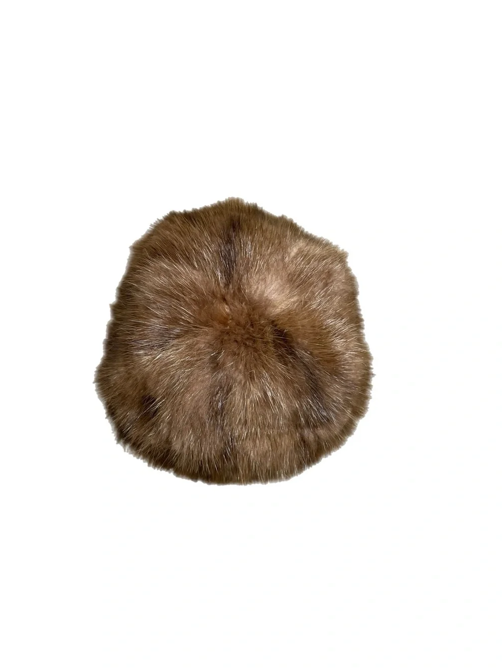 Vintage 70s Coyote Fur Crossack Hat